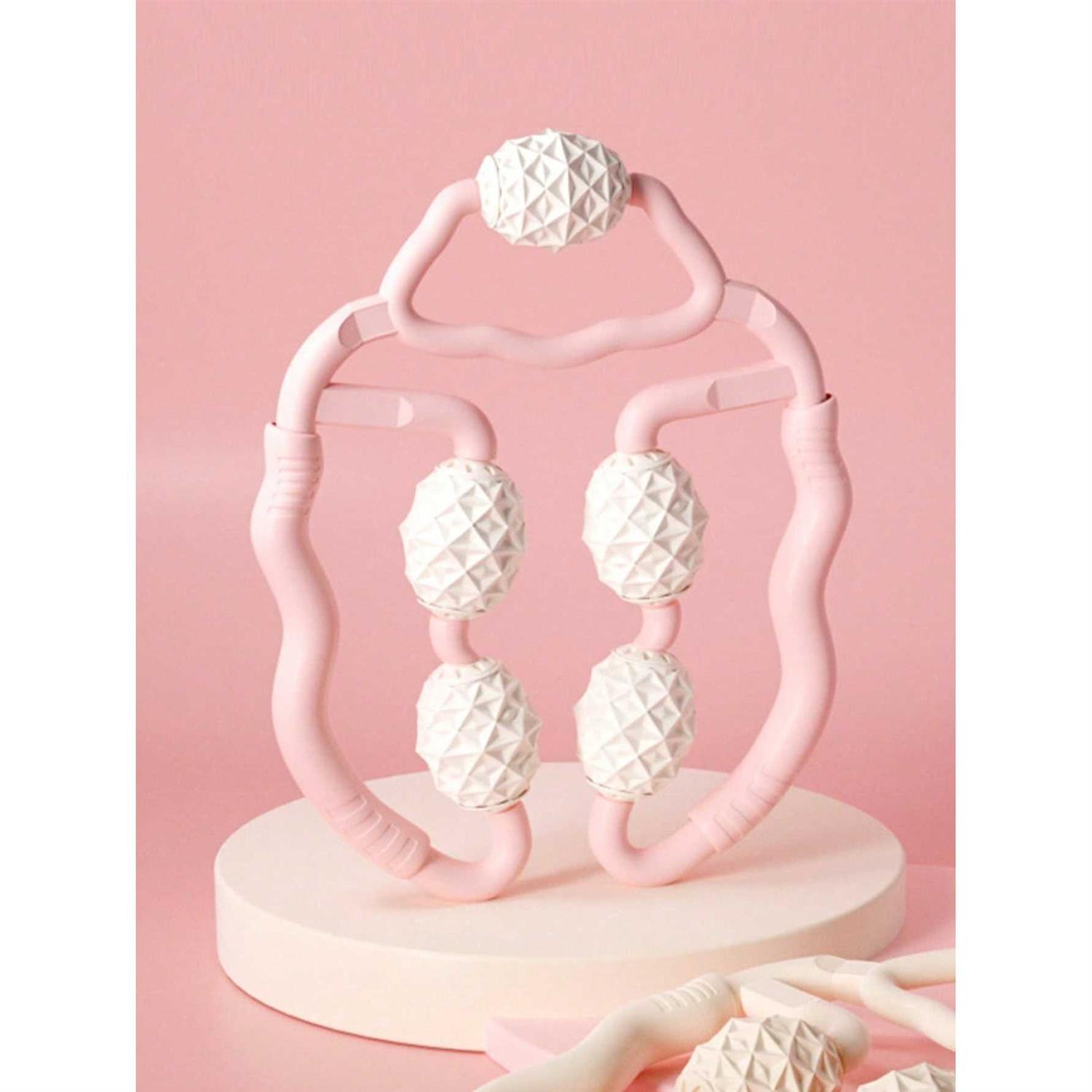 1pc Simple Solid Color Massage Roller - Image 3