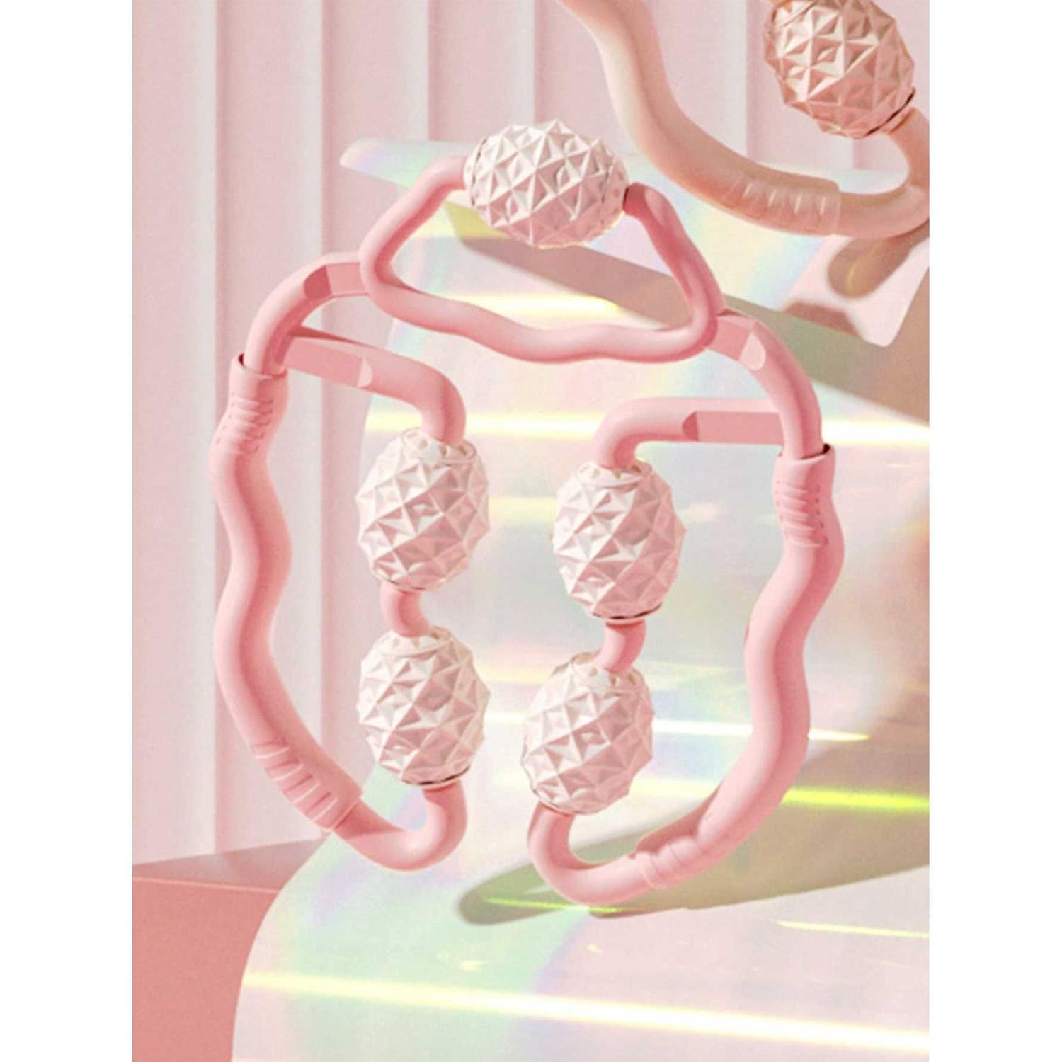 1pc Simple Solid Color Massage Roller - Image 4