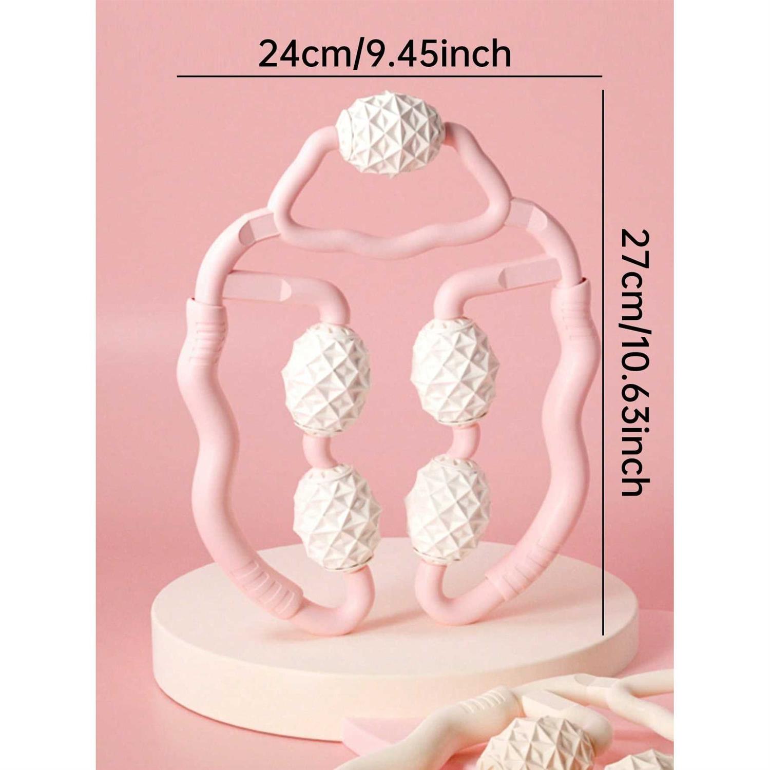 1pc Simple Solid Color Massage Roller - Image 5