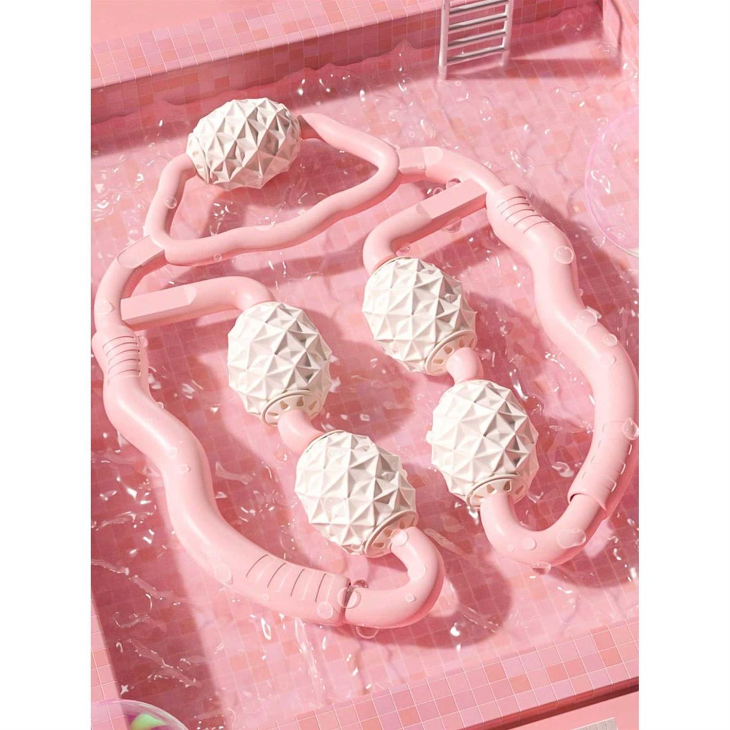 1pc Simple Solid Color Massage Roller - Image 6