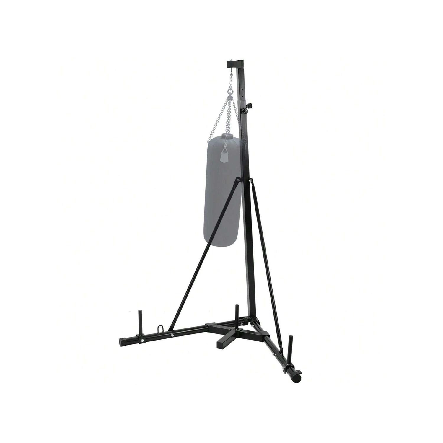 MAMIZO Heavy Bag Stand, Heavy Boxing Punching Bag Stand, Height Adjustable Boxing Training Equipment, Freestanding Steel Sandbag Rack Up To 150lbs For Home Gym Fitness (Without Boxing Bag) - Image 7