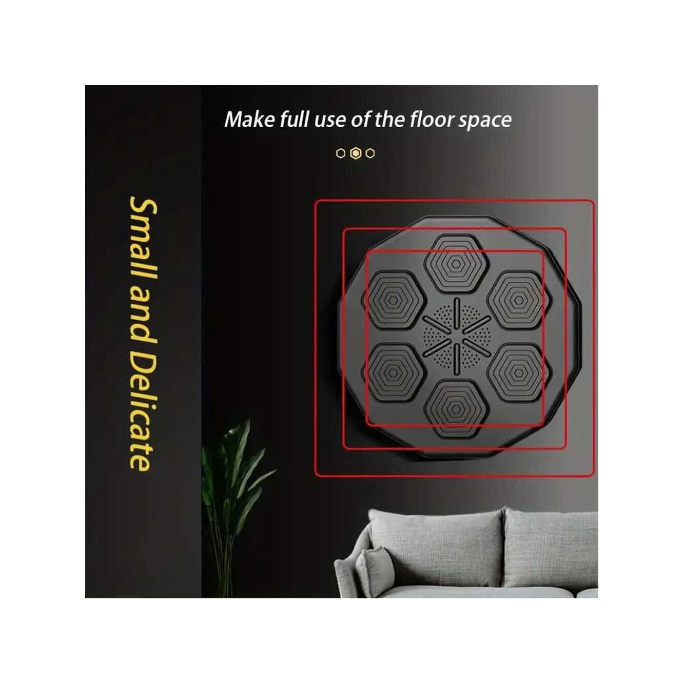 1pc Smart Music Boxing Machine Boxing Training Wall Target For Boxing Reaction Sports Martial Arts Speed Gyms Home - Image 8