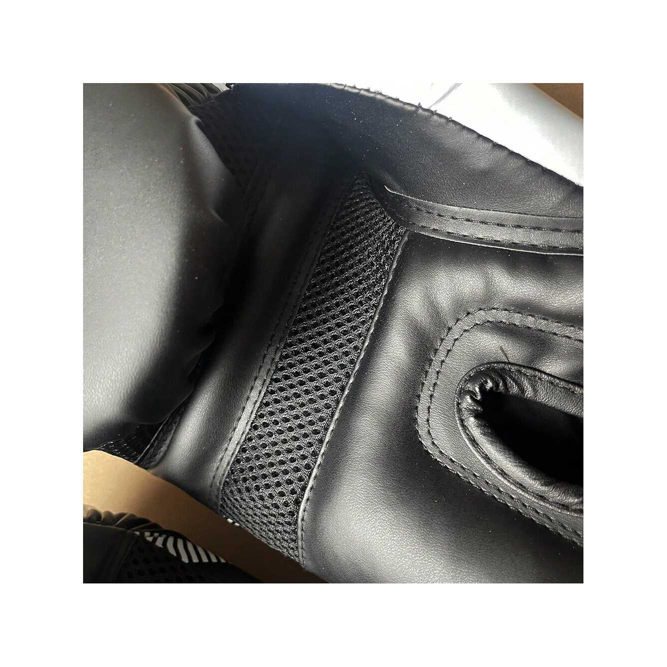 VE Glassic Black-White Color Boxing Gloves Breathable Comfortable Muay Thai Fight Kickboxing Mma Gloves Gym Beginner Training Boxing Gloves - Image 4