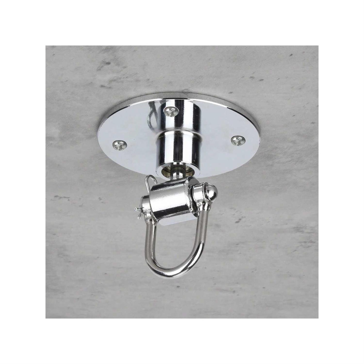 Speed Bag Swivels - Stainless Steel Speedbag Swivel - Boxing Swivel With 360° Ball Bearing - Complete Speed Bag Mount Hardware Kit - Easy Setup On Hanging Punching Speed Bag Platform Stand - Image 7