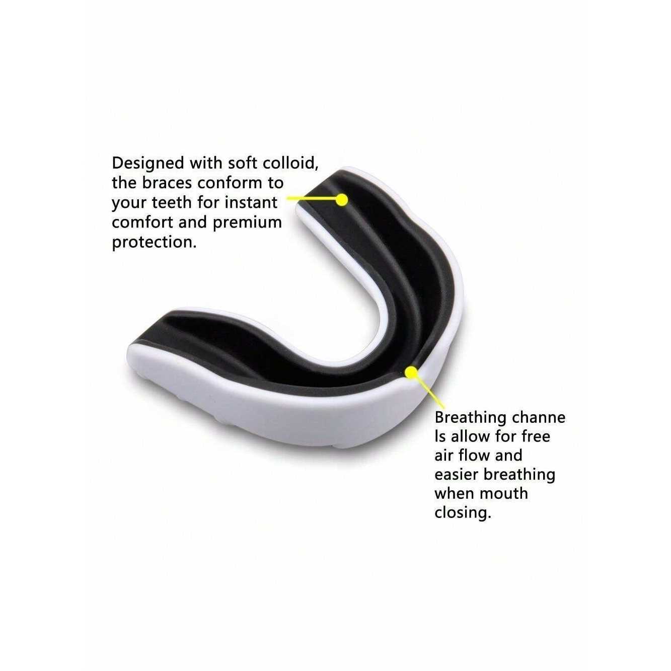 1pc Professional Boxing Sports Mouth Guards Adult Children's Teeth Guards Basketball Rugby Boxing Karate Equipment Training Device - Image 3