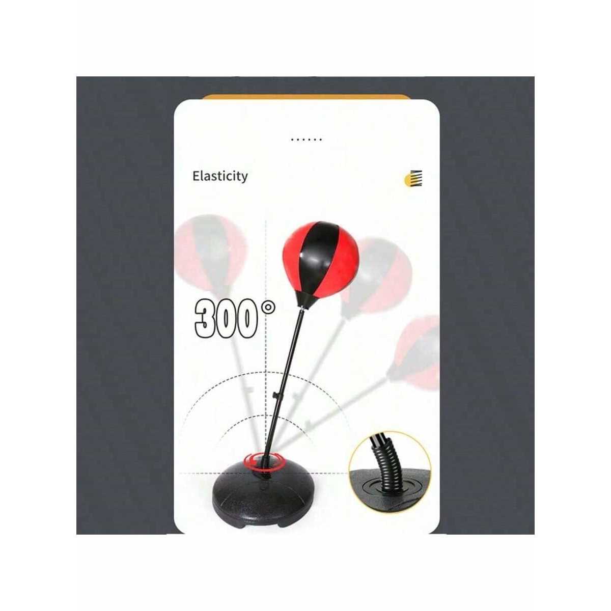 1.02m Tumbler Punching Bag With 1 Pair Of Boxing Gloves, Boxing Reaction Ball, Sandbag For Indoor/Outdoor Exercise, Sport, Fitness Equipment, Birthday Gift, Family Party Supply - Image 3