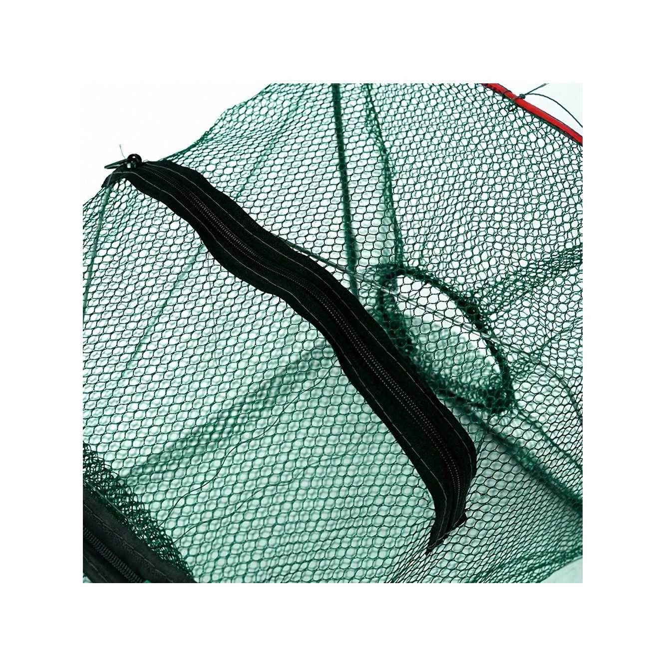 1pc Outdoor Fishing Trap, Crab Cage, Lobster Catching Net, Foldable Cast Net Fish Cage Outdoor Net - Image 4
