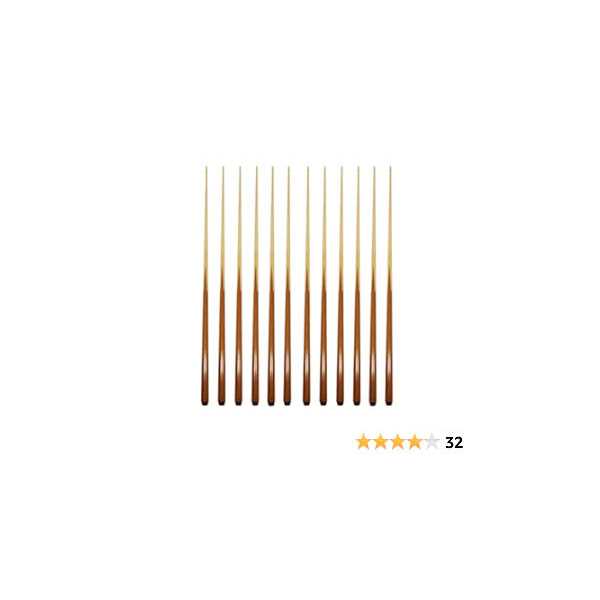 HAN'S DELTA Set of 6 Pool Cues 57 Real 4-Prong House Bar Billiard Pool Cue Stick - Image 3