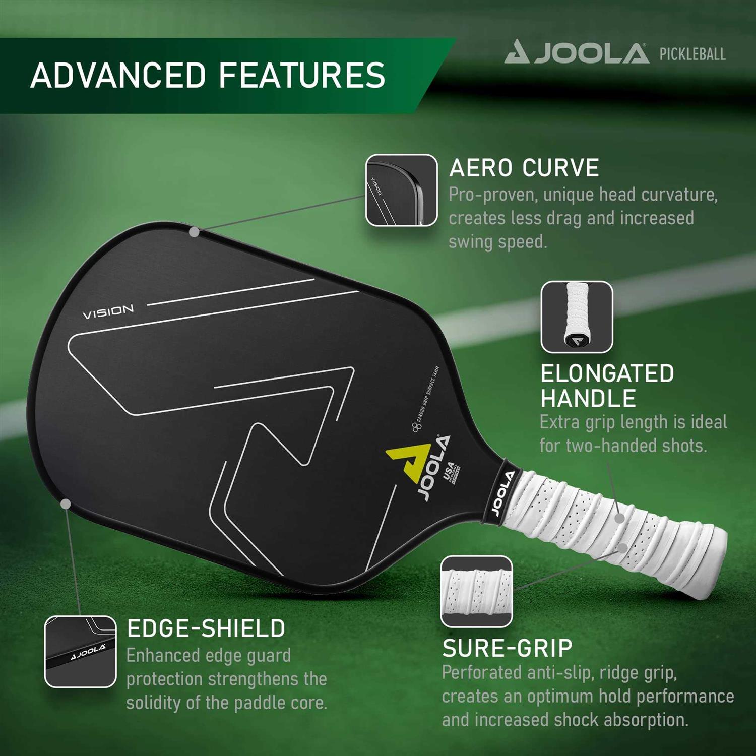 JOOLA Vision CGS Pickleball Paddle - Image 5