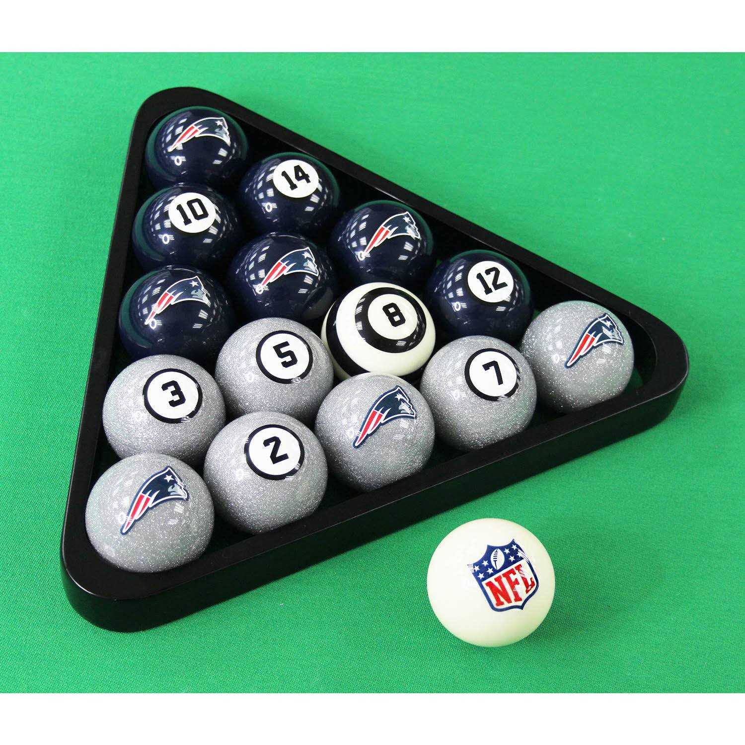 New England Patriots Billiard Ball Set - Image 5