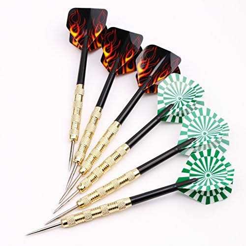 Maxmau Steel Tip Darts Set,Professional Darts Metal Tip,Metal Darts for Dartboard,18 pcs - Image 5