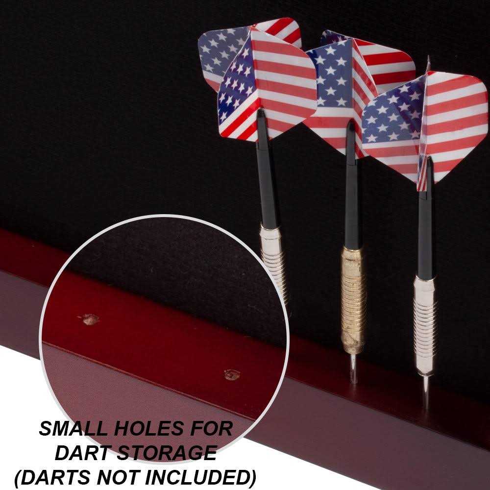 Dartboard Backboard with Wood Frame and Felt. Wall Protector for Dart Board Surround GSE Games & Sports Expert - Image 5