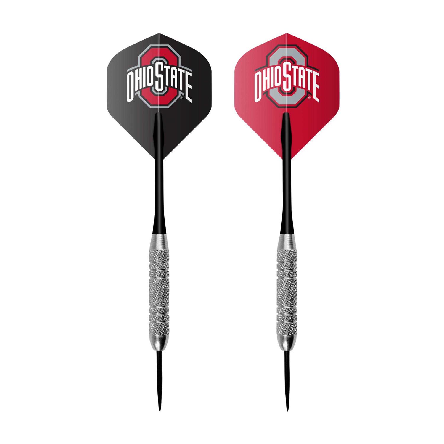 Ohio State Buckeyes Fan's Choice Dartboard Set - Image 3