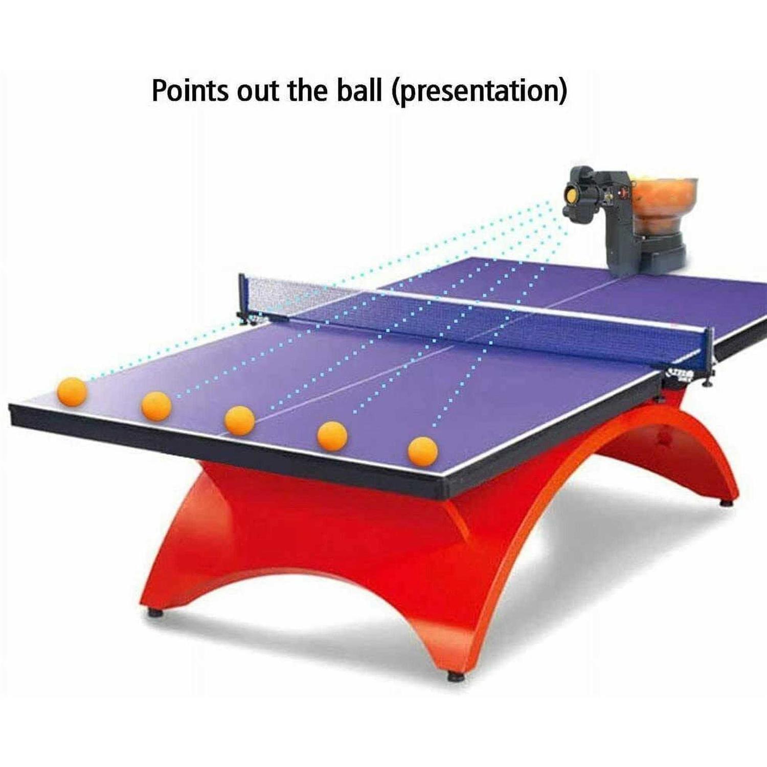 Denest Ping Pong/Table Tennis Robot Automatic Ball Machine Ping Pong Robots Automatic Ball Machine for Training Exercise Hp-07 Ping Pong Ball - Image 4