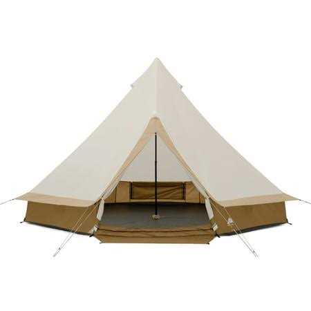 Ozark Trail 15' x 15' 8-Person Glamping Bell Tent with String Lights