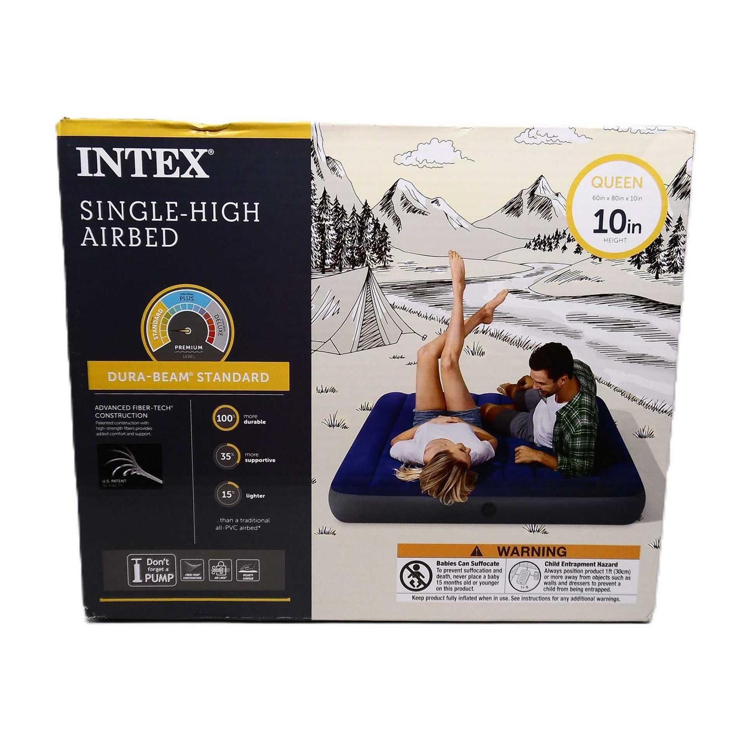 Intex Durabeam 10 Queen Size Air Mattress - Image 4