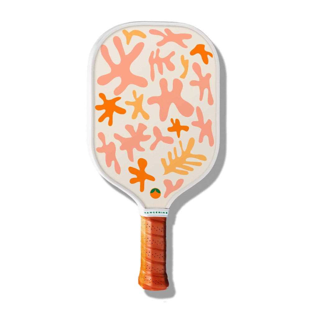 Tangerine Cute Pickleball Paddles Lightweight Beginners