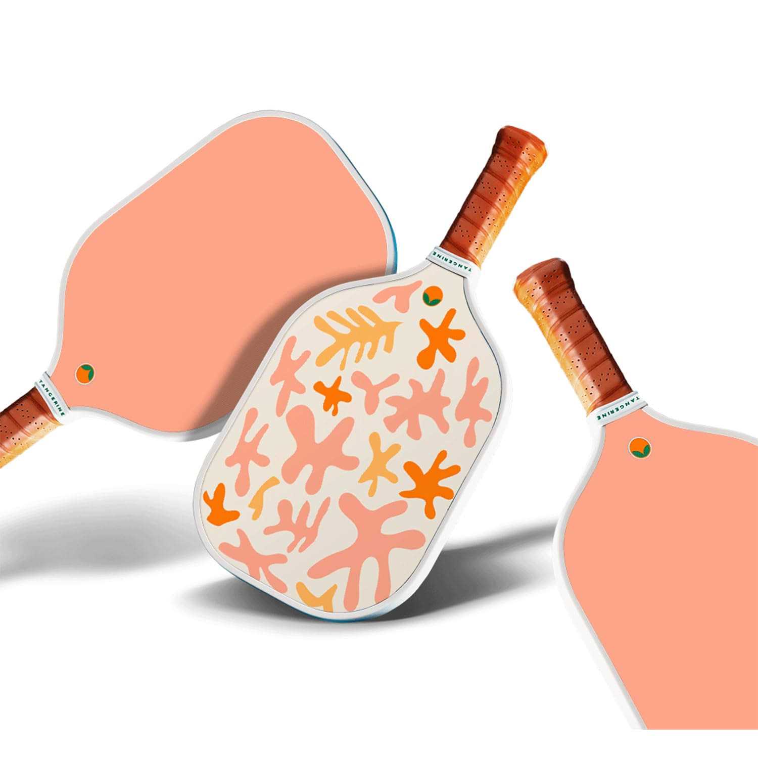Alternative view of Tangerine Cute Pickleball Paddles Lightweight Beginners