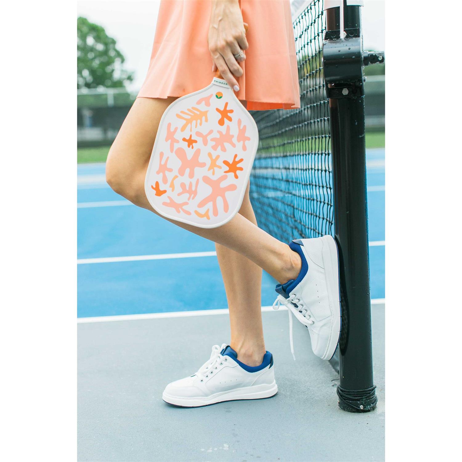 Tangerine Cute Pickleball Paddles Lightweight Beginners - Image 4