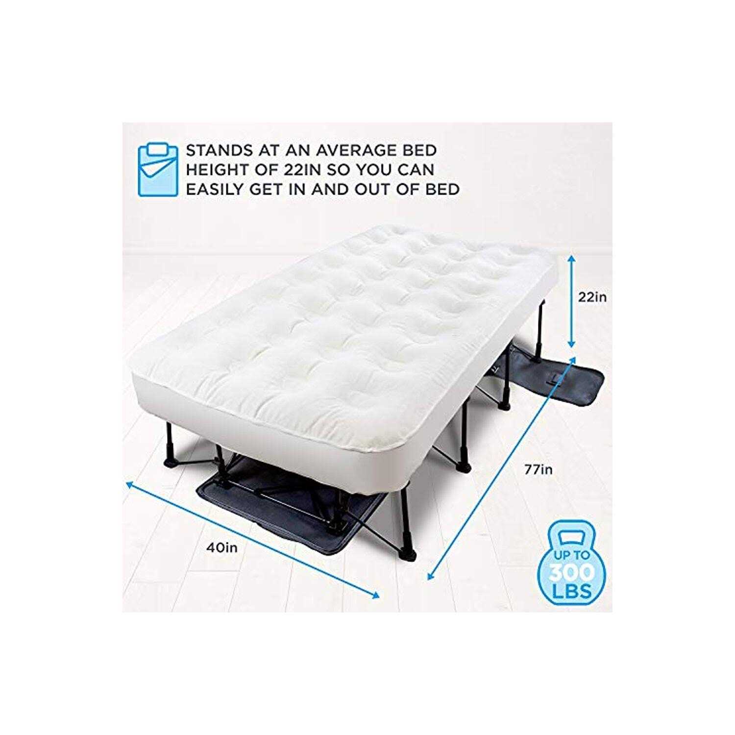 Ivation EZ-Bed Air Mattress with Built In Pump - Image 2