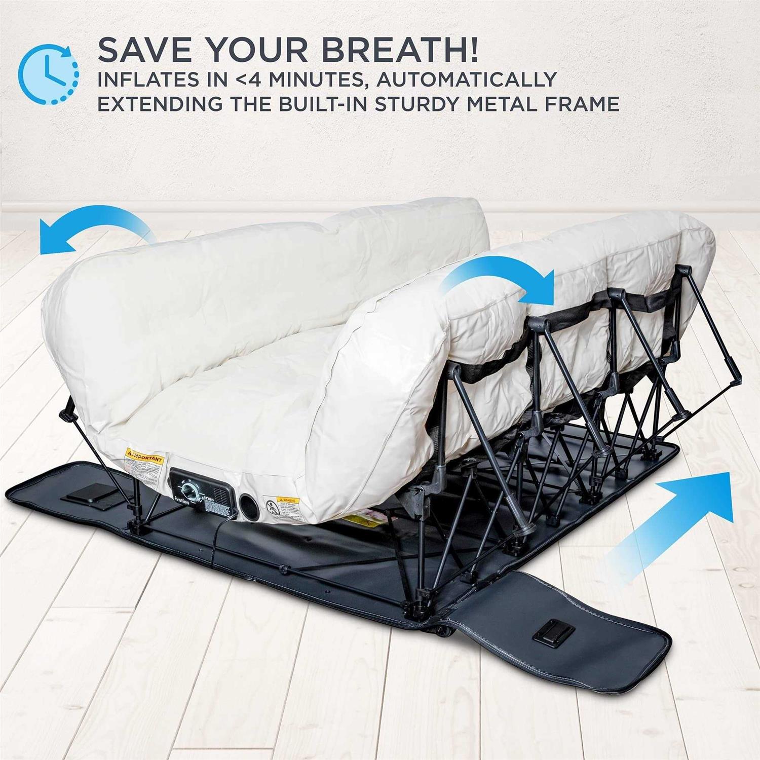 Ivation EZ-Bed Air Mattress with Built In Pump - Image 4