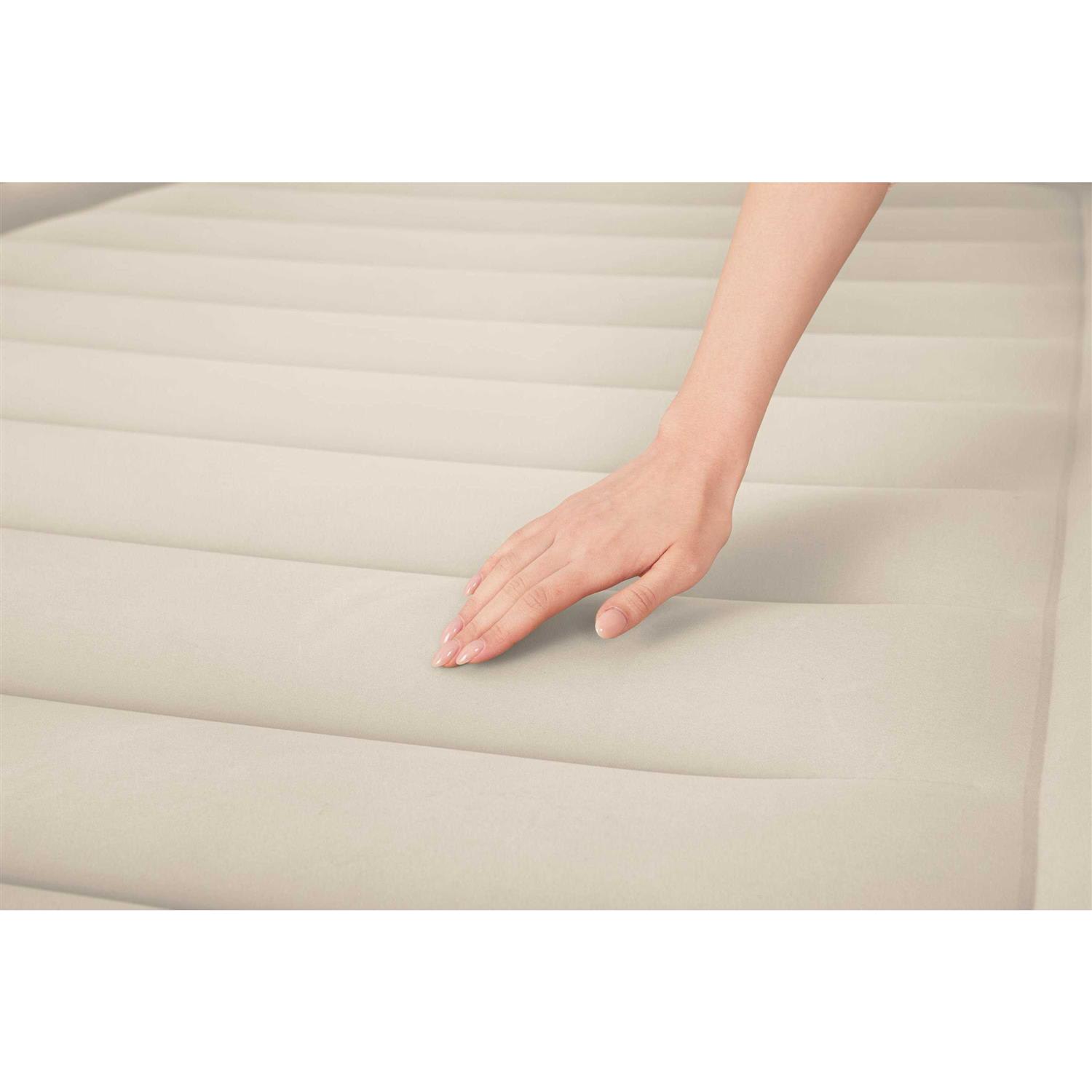 Bestway Maroon 20 Queen Air Mattress with Built in Pump - Image 5