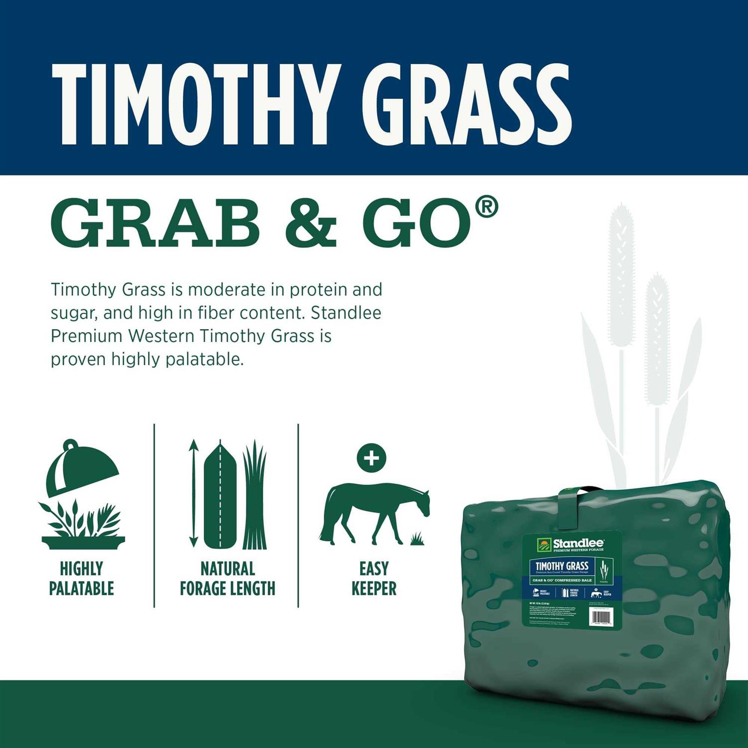 Standlee Premium Timothy Grab & Go Compressed Bale - Image 4