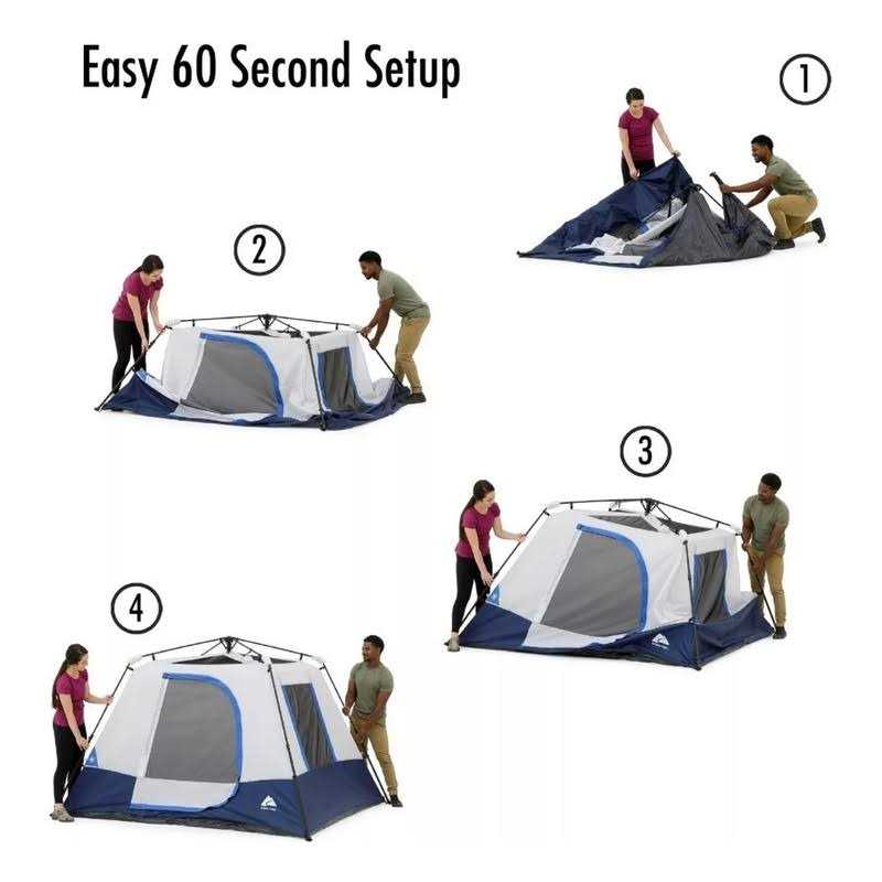 Ozark Trail 4-Person Camping Dome Tent - Image 4