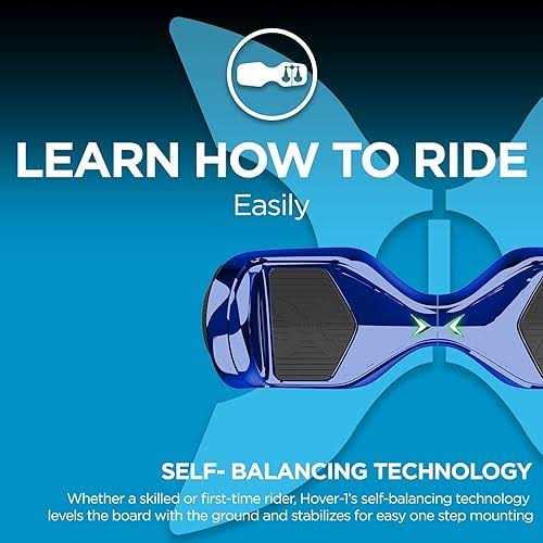Hover-1 Allstar UL Certified Electric Hoverboard w/ 6.5in LED Wheels - Image 3