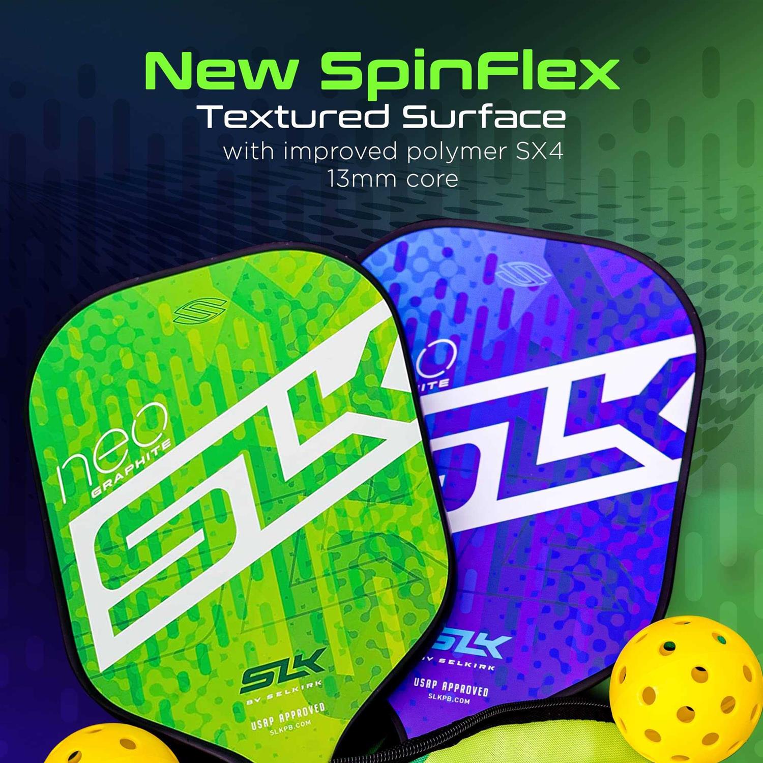 SLK Neo Selkirk Pickleball Paddle - Image 3