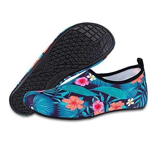 HMIYA Aqua Socks Beach Water Shoes Barefoot Yoga Socks Quick-Dry Surf Pool Swim Shoes for Women Men - Image 5