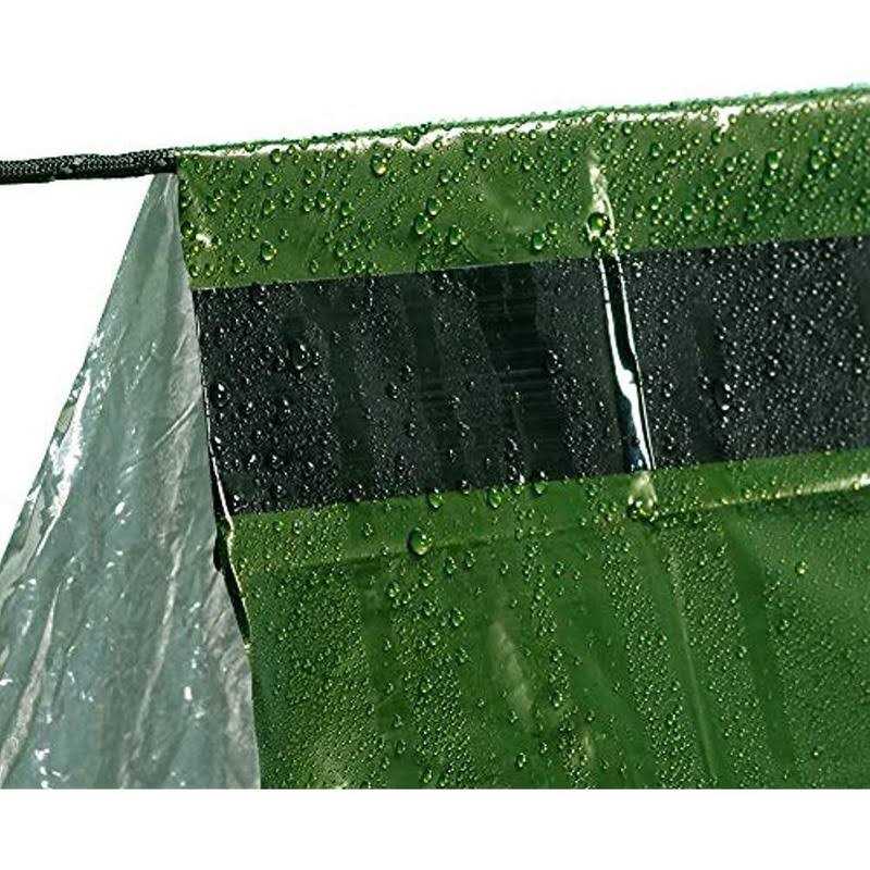 Go Time Gear Life Tent Emergency Survival Shelter 2 Person Use As Tent - Image 2