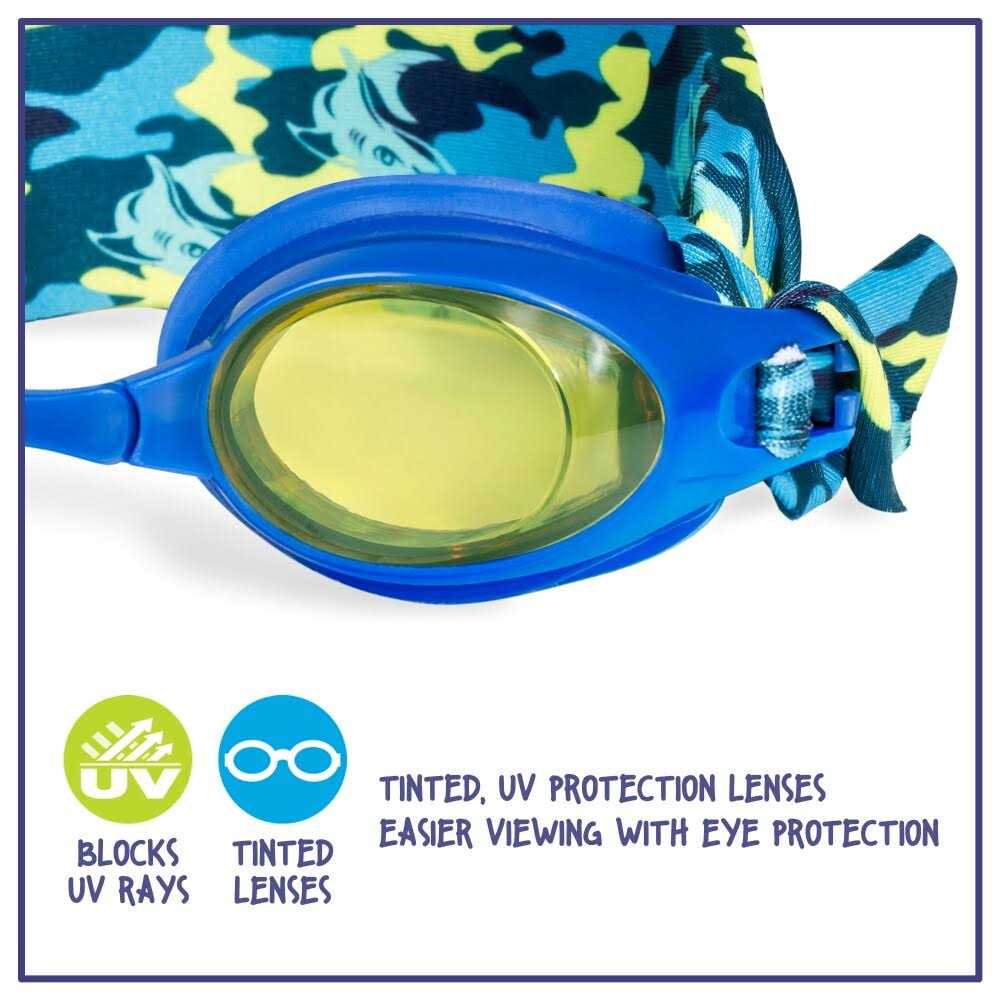 Aqua Swim Fabric/Mesh Goggles - Image 5