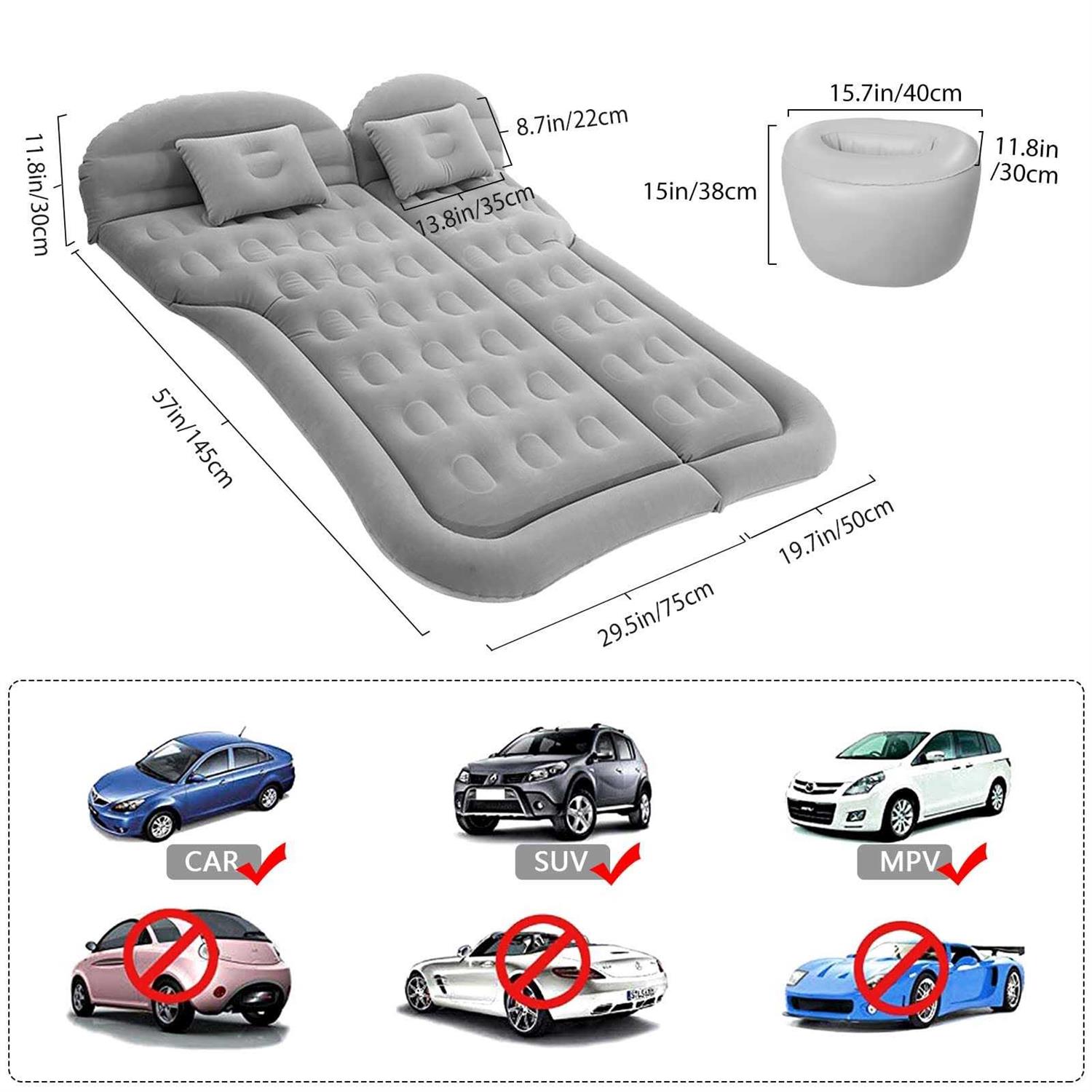 ISWEES s For Camping with Electric Pump and 2 Pillows - Image 3