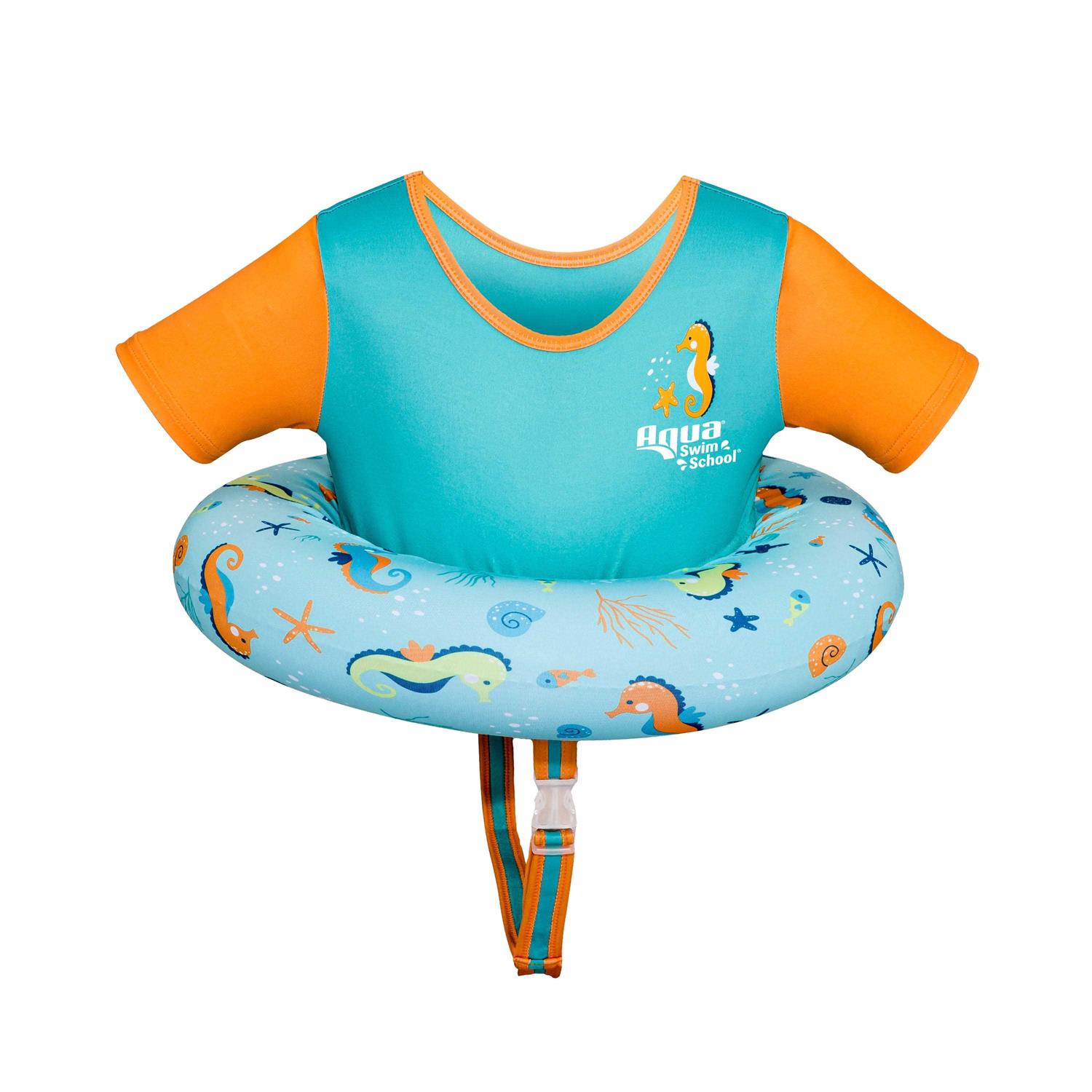 Swimschool Inflatable Premium Tot Trainer Float, Adjustable Strap
