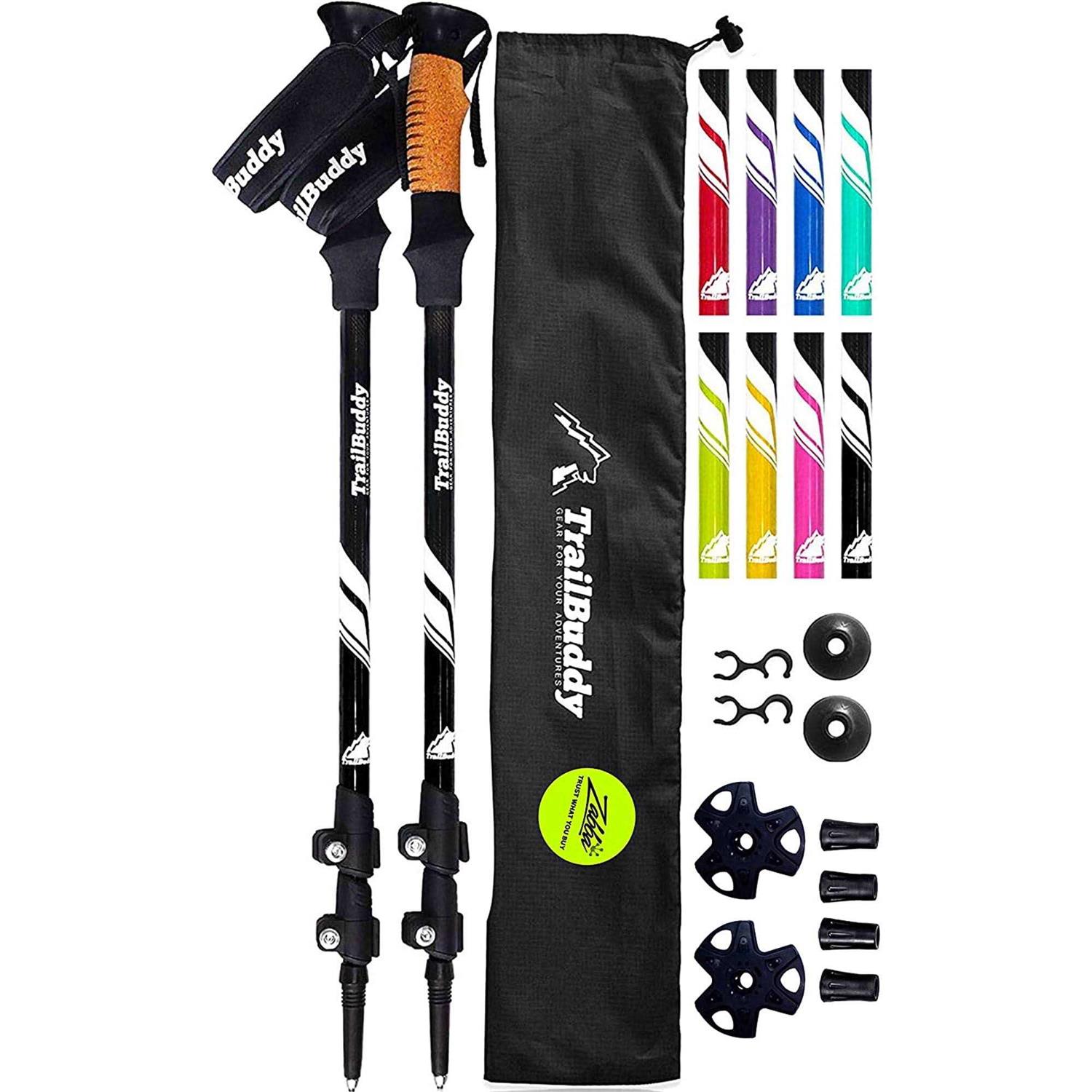 TrailBuddy Lightweight Trekking Poles Hiking - Image 3