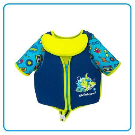 Alternative view of Swimschool Swim Vest for Kids with Collar