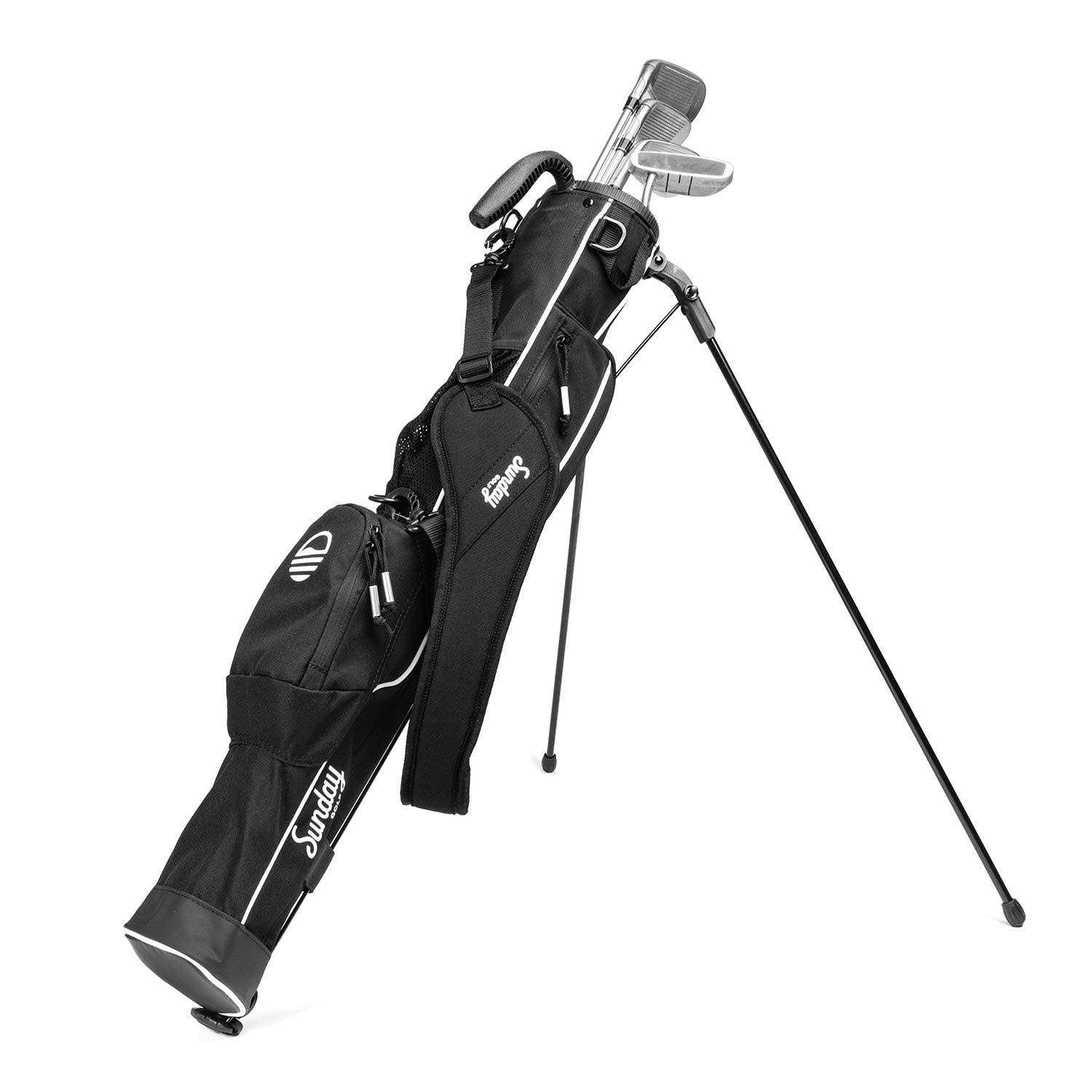Sunday Golf Lightweight Sunday Golf Bag with Strap and Stand Easy to Carry and Durable Pitch n Putt Golf Bag