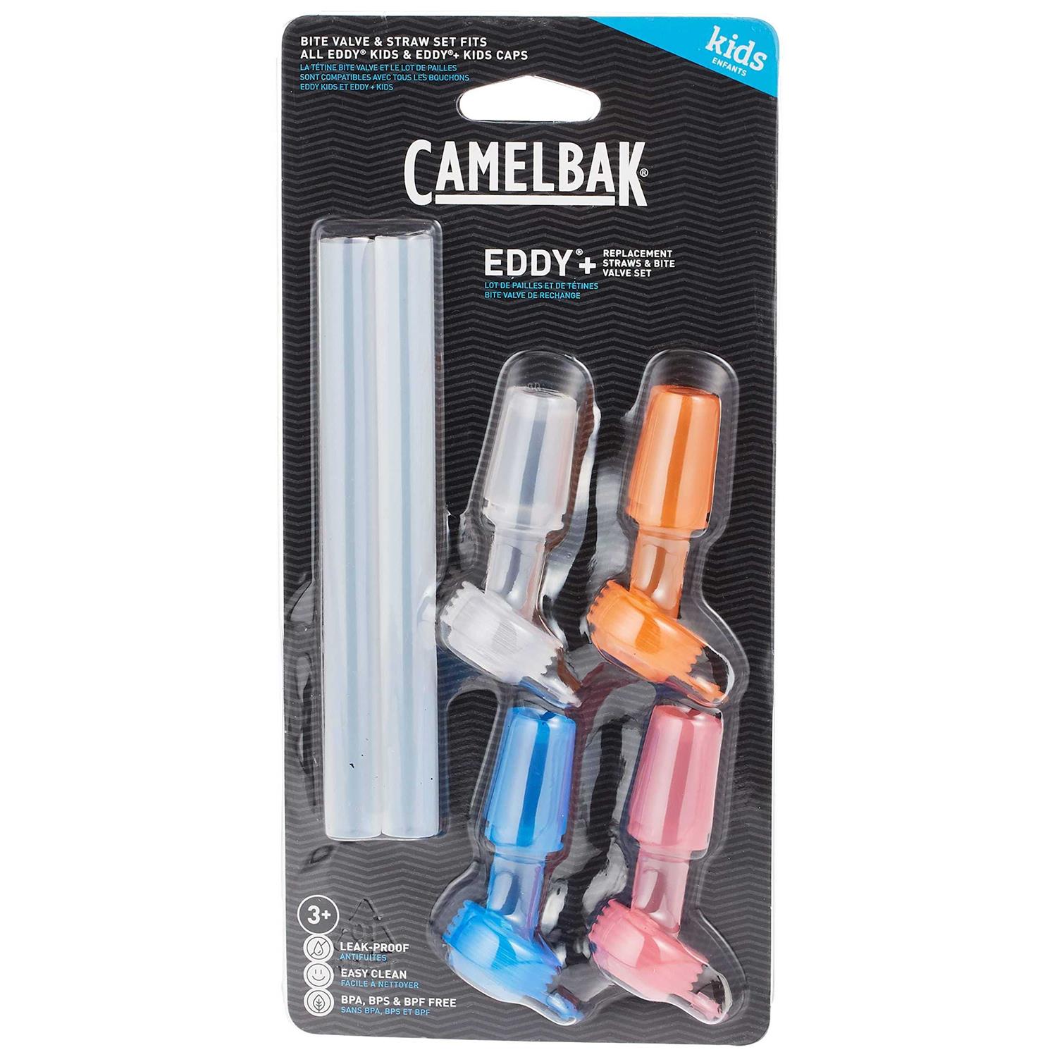 Camelbak Eddy+ Kids 4-Pack Bite Valve & Straws