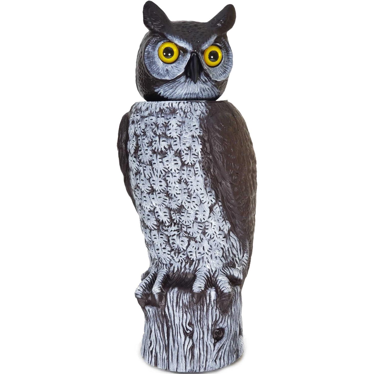 Dalen Natural Enemy Rotating-Head Owl Scarecrow - Image 3