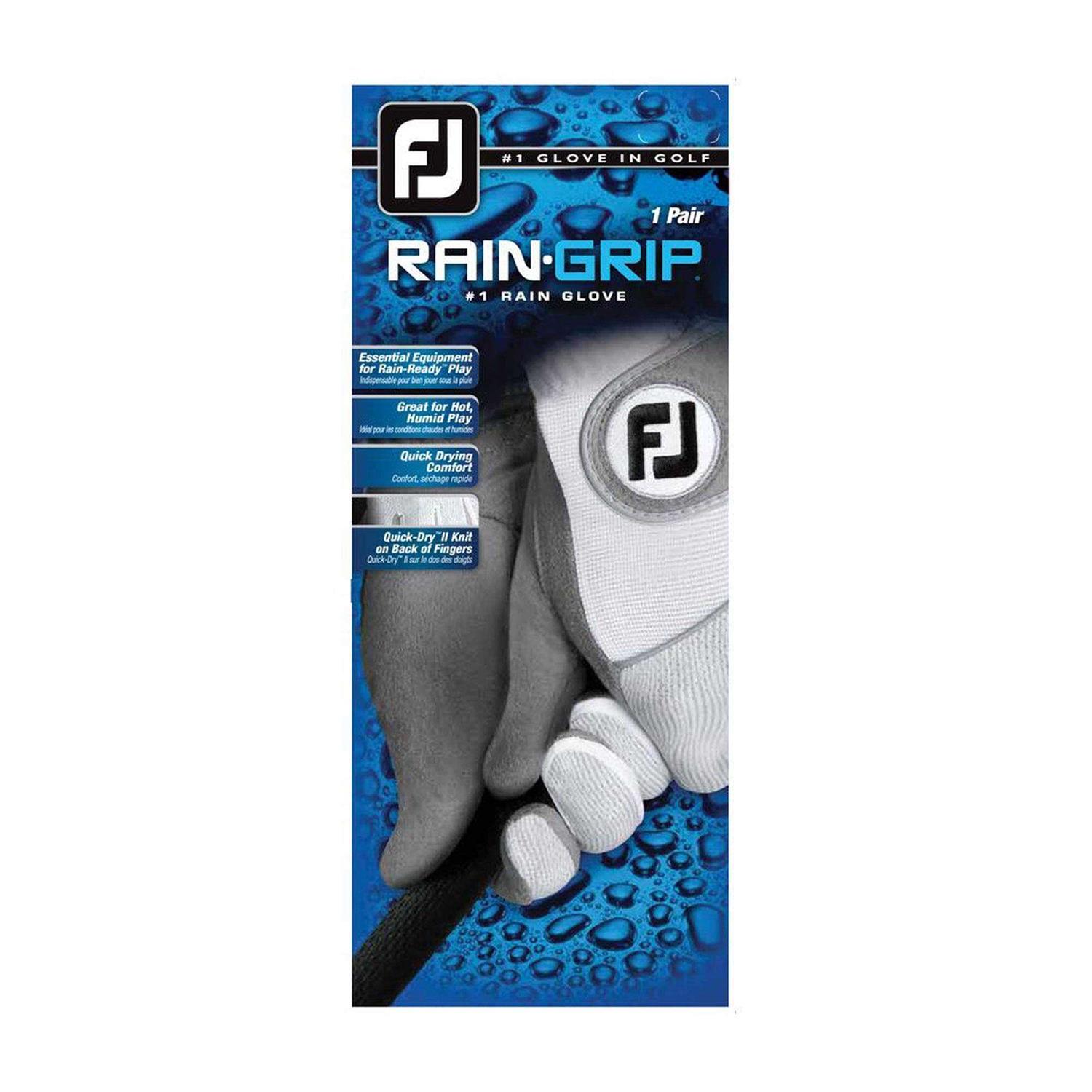 Men's FootJoy RainGrip Pair Golf Gloves - Image 2