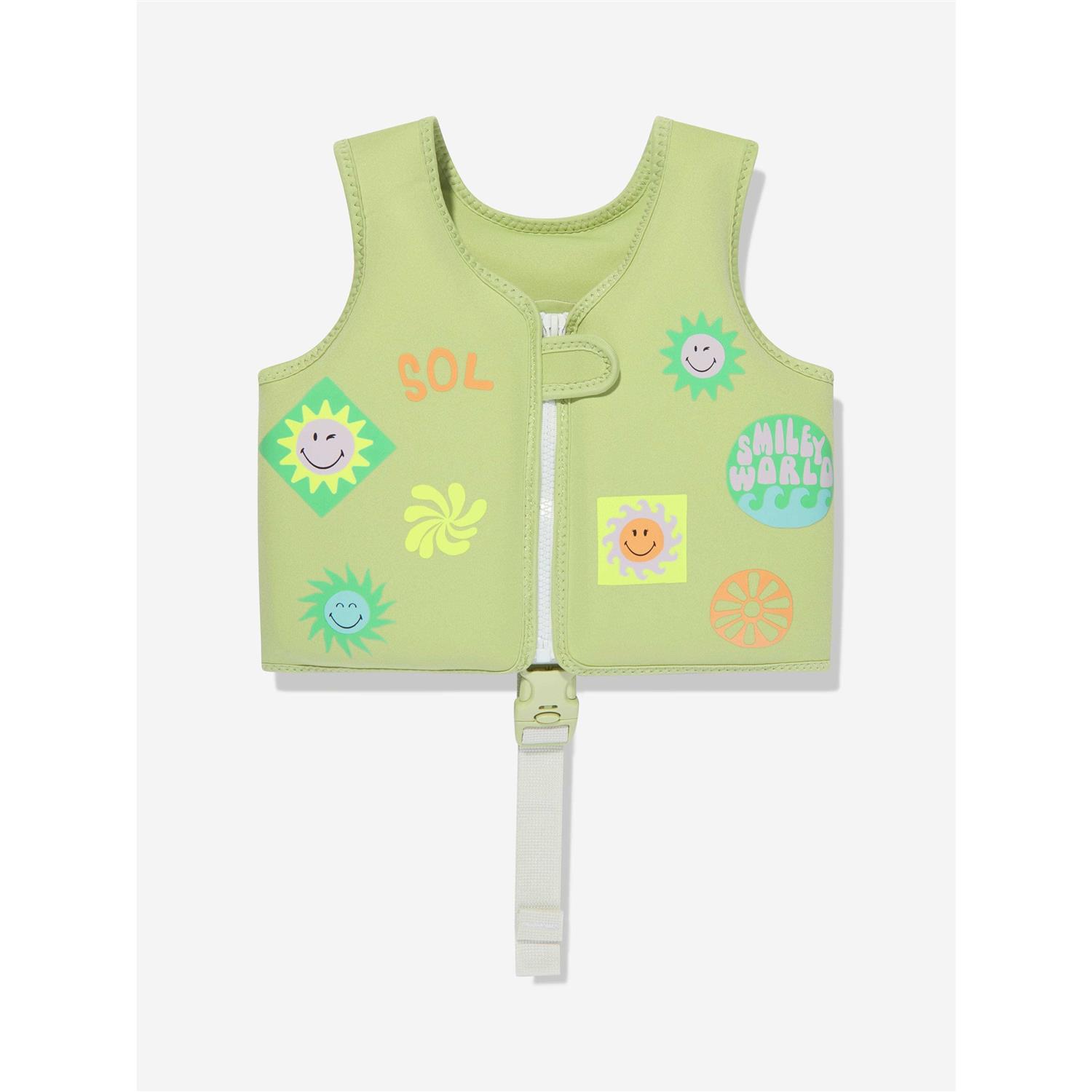 Sunnylife Kids Smiley World Flotation Vest