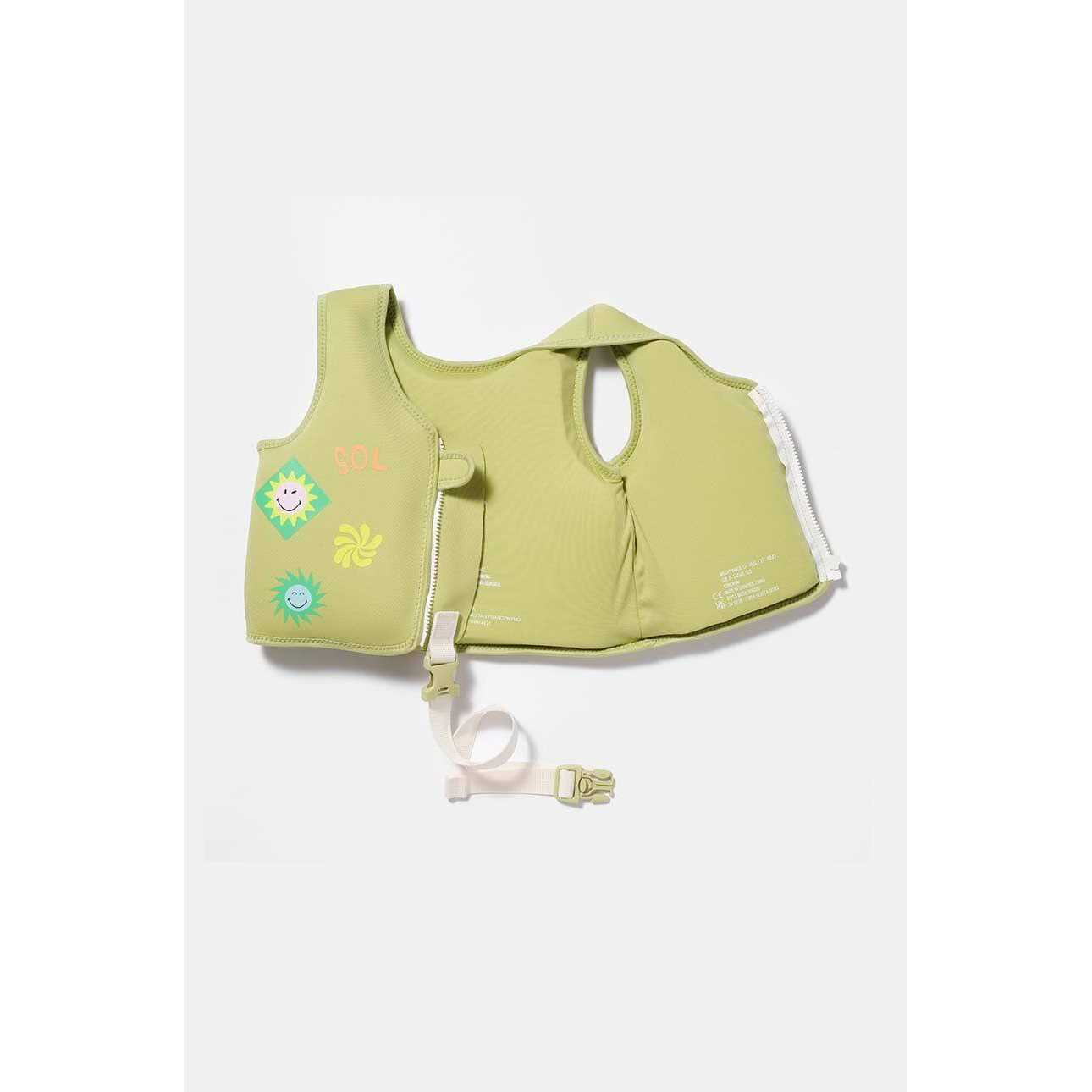 Alternative view of Sunnylife Kids Smiley World Flotation Vest