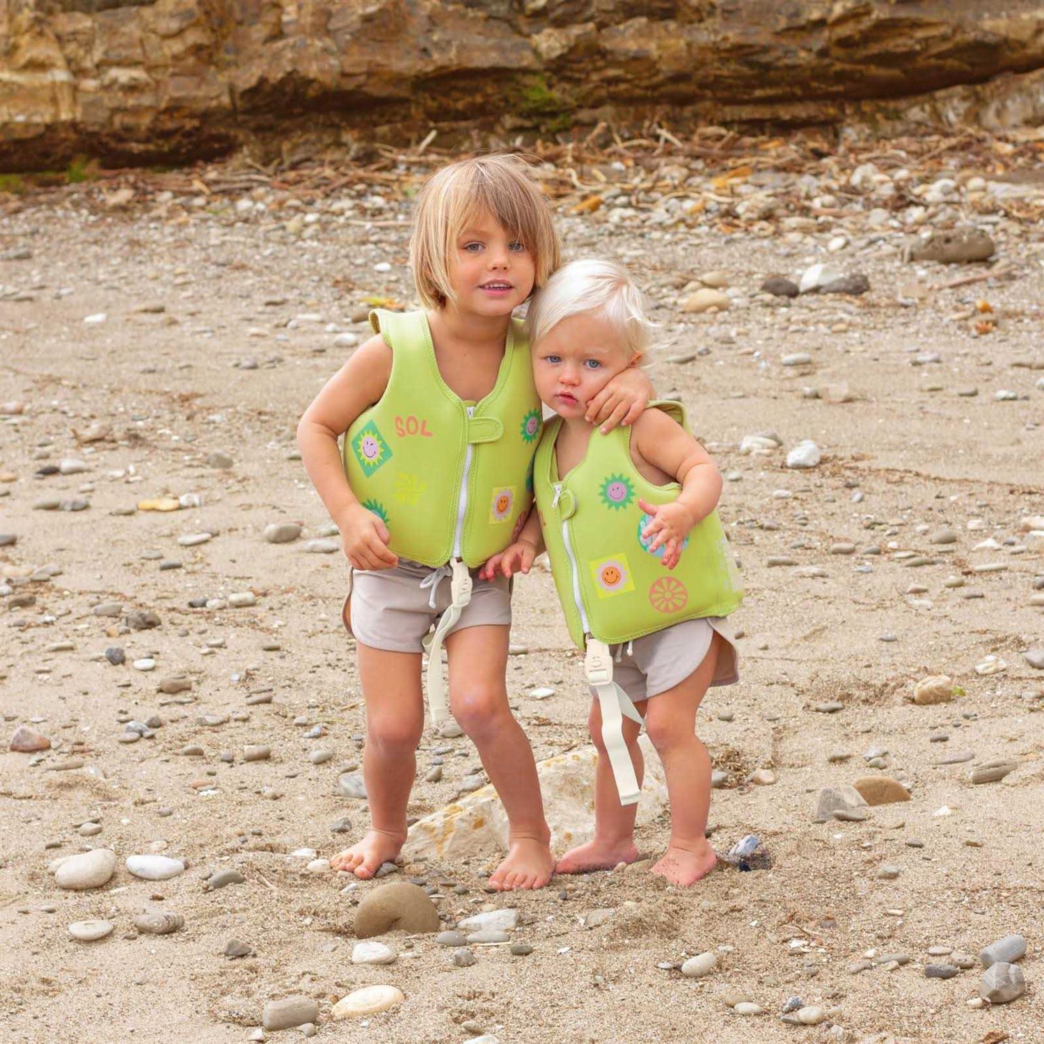 Sunnylife Kids Smiley World Flotation Vest - Image 5