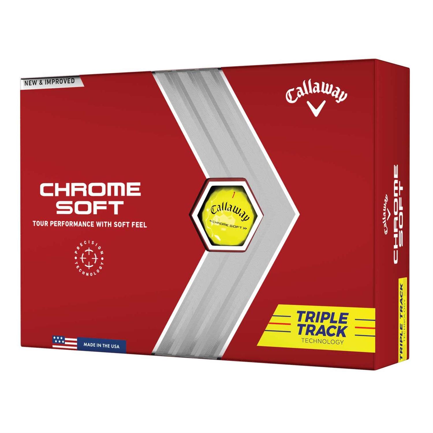 Callaway Chrome Soft Triple Track Golf Balls