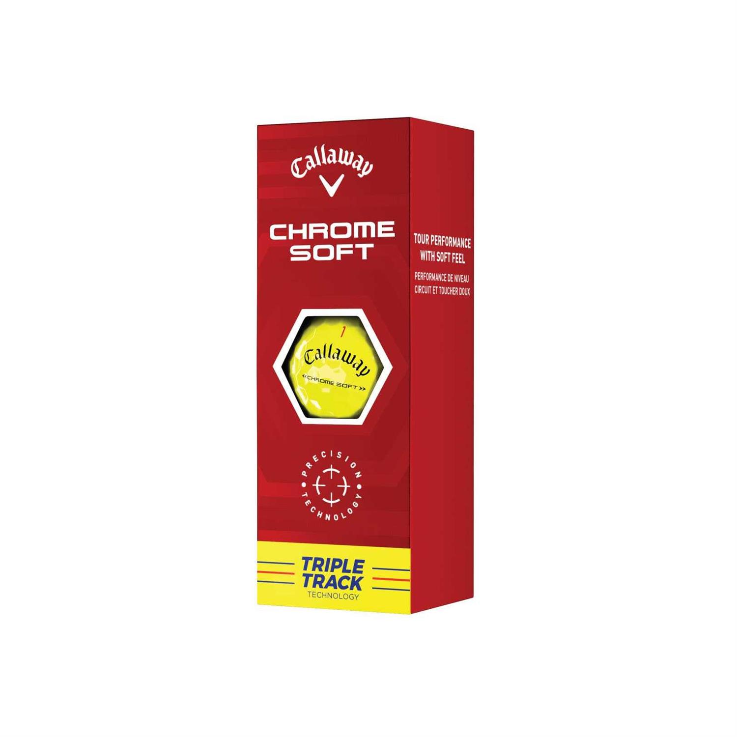 Alternative view of Callaway Chrome Soft Triple Track Golf Balls