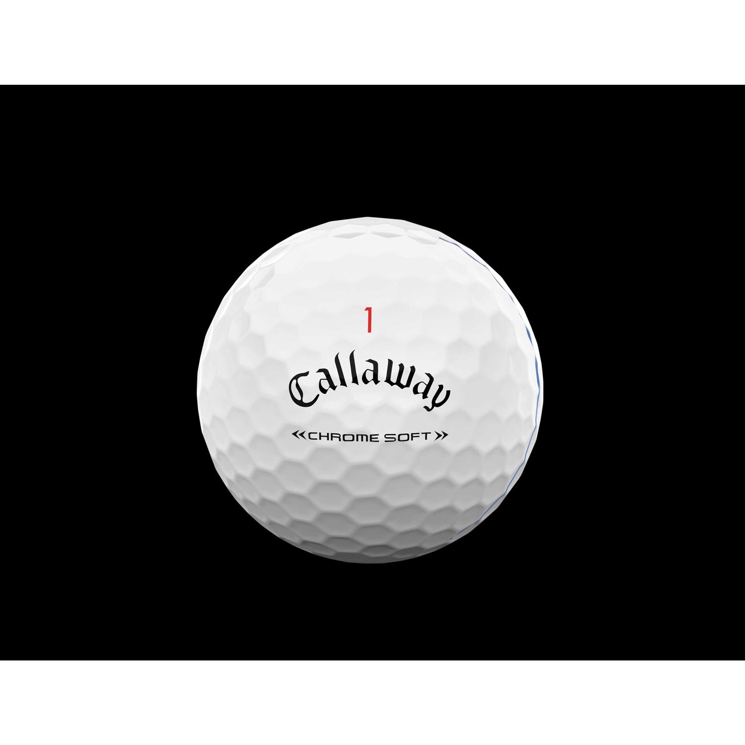 Alternative view of Callaway Chrome Soft Triple Track Golf Balls