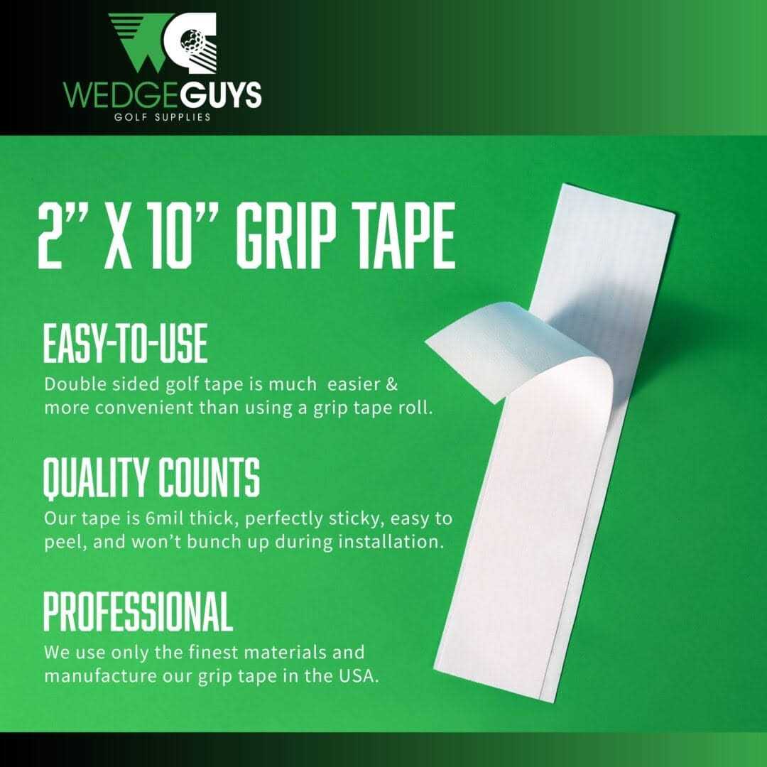 Wedge Guys Golf Grip Kits for Regripping Clubs Professional Quality Options Include Hook Blade, 15 or 30 Tape Strips - Image 3