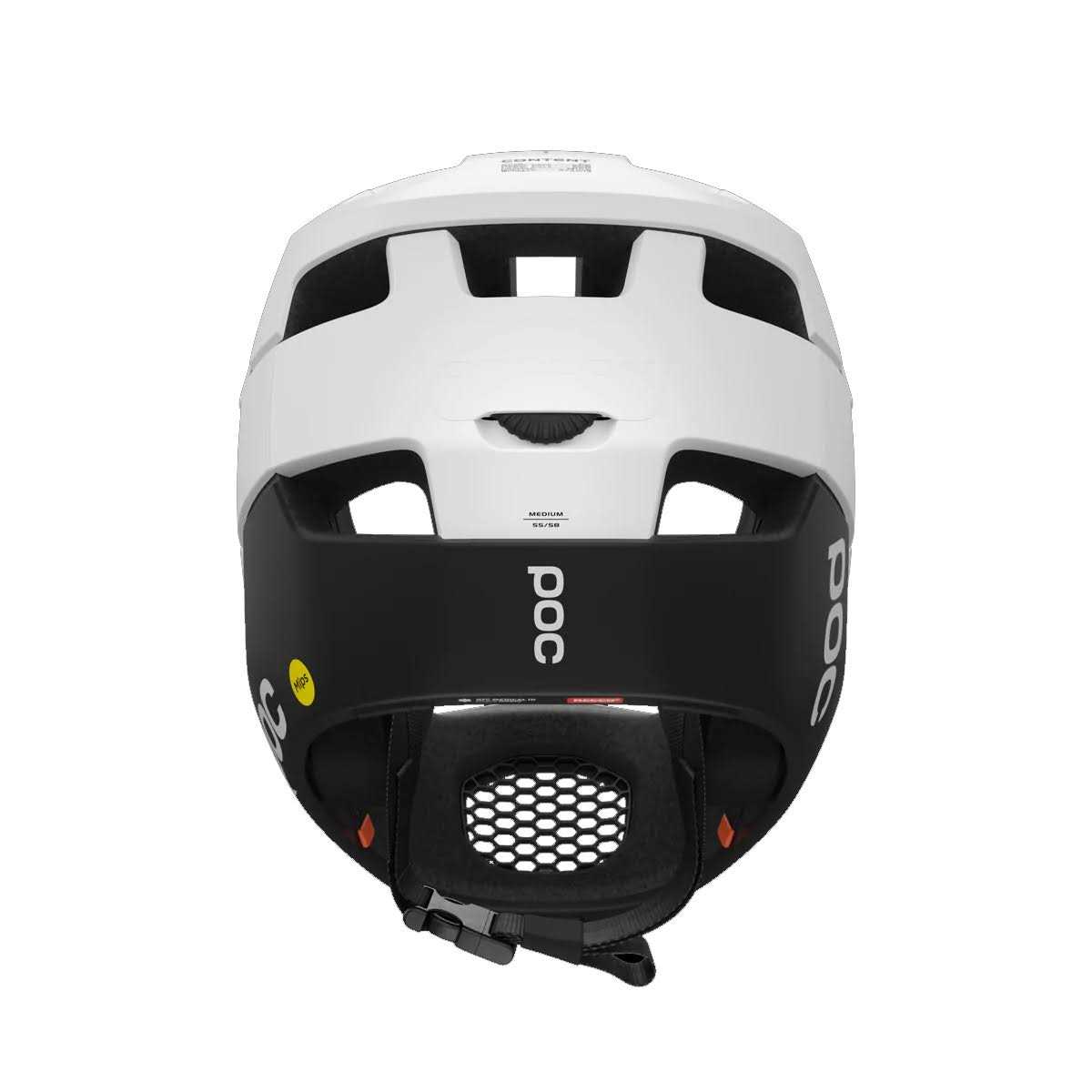 POC Helmet Otocon Race MIPS Black White - Image 2