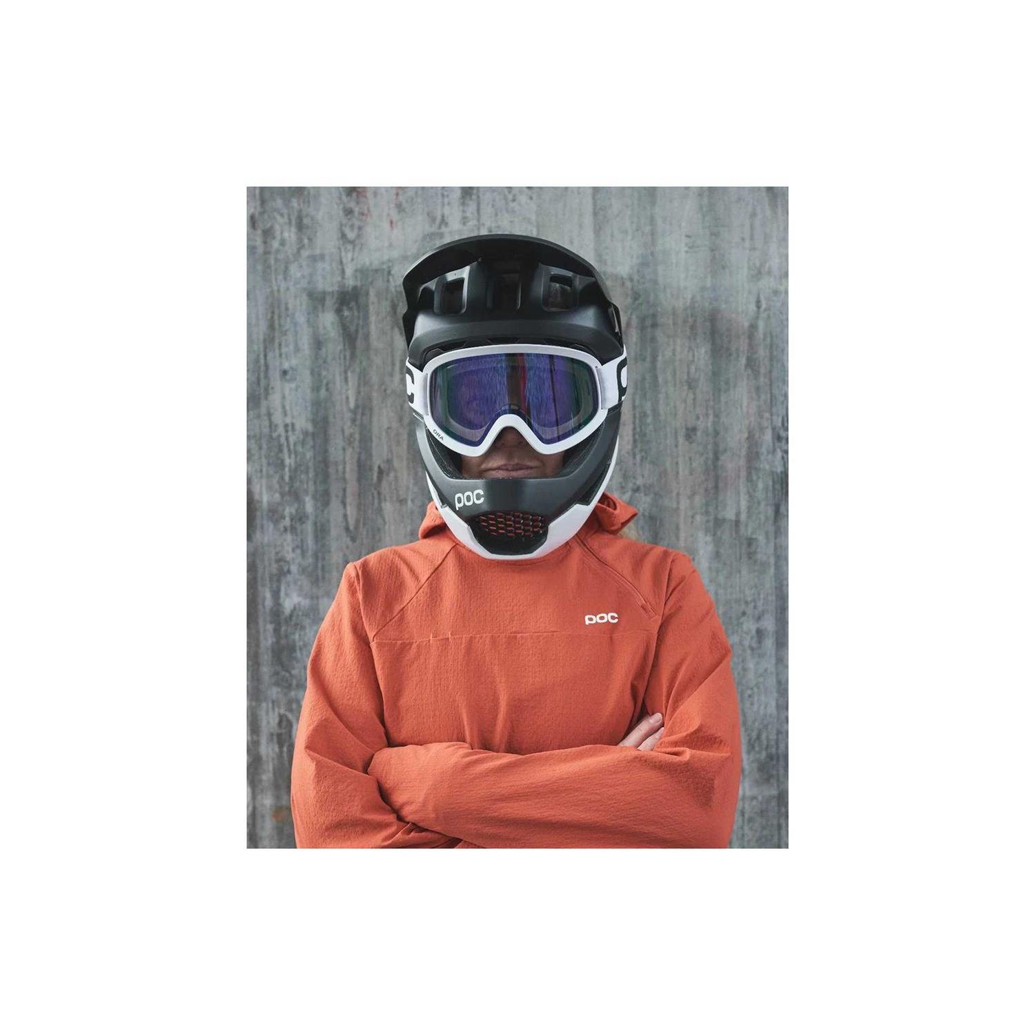 POC Helmet Otocon Race MIPS Black White - Image 5